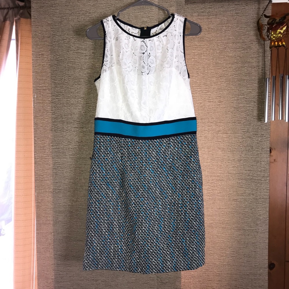 Milly lace combination dress. NWT. Sz 10